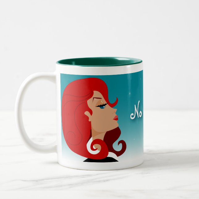 Caneca De Café Em Dois Tons Senhora Snooty (Esquerda)