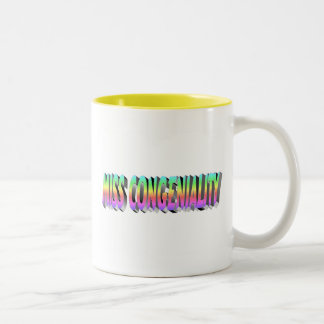 Caneca De Café Em Dois Tons Senhorita Congeniality