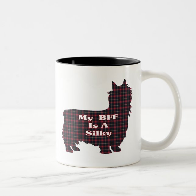 Caneca De Café Em Dois Tons Sensky Terrier BFF Mug (Direita)