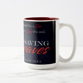 Caneca De Café Em Dois Tons Sepulturas da economia pelos soros Drew - 15