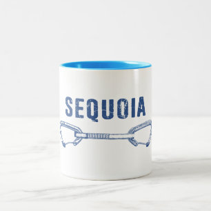 Caneca De Café Em Dois Tons Sequoia National Park Escalada Quickdraw