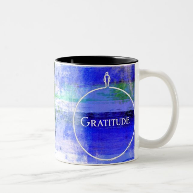 Caneca De Café Em Dois Tons Ser humano (Direita)