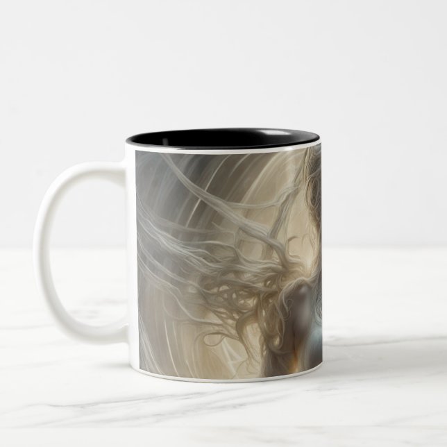 Caneca De Café Em Dois Tons Seraphim 003 (Esquerda)