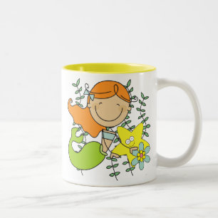 Caneca De Café Em Dois Tons Sereia Redhead