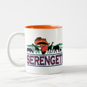 Caneca De Café Em Dois Tons Serengeti