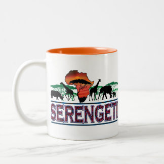 Caneca De Café Em Dois Tons Serengeti