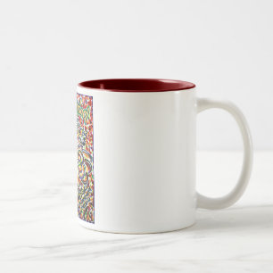 Caneca De Café Em Dois Tons Serenity Prayer Angel (Texto Espanhol)