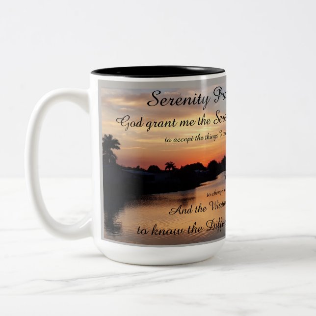 CANECA DE CAFÉ EM DOIS TONS SERENITY REYER (Esquerda)