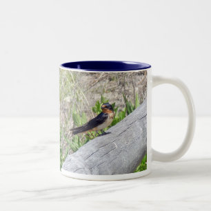 Caneca De Café Em Dois Tons Série de Engorda de Barn