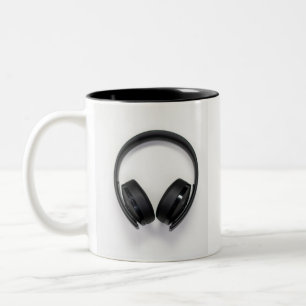 Caneca De Café Em Dois Tons Série Music