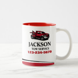 Caneca De Café Em Dois Tons Serviço de reboque profissional