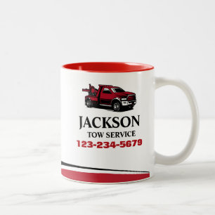 Caneca De Café Em Dois Tons Serviço de reboque profissional