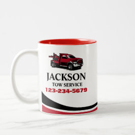 Caneca De Café Em Dois Tons Serviço de reboque profissional