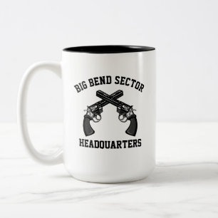 Caneca De Café Em Dois Tons SETOR HQ Mug