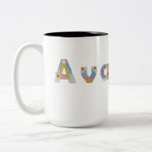 Seu nome em letras florais artísticas / Ava Two-To
