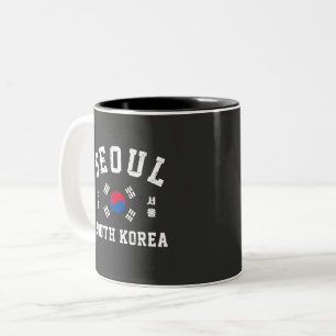 Caneca De Café Em Dois Tons Seul Coreia do Sul 