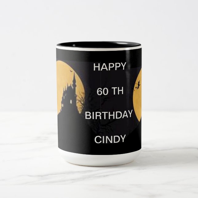 CANECA DE CAFÉ EM DOIS TONS SEXO DE ANIVERSÁRIO (Centro)