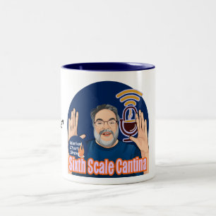 Caneca De Café Em Dois Tons Sexto Scale Cantina Coffee Mug - Derramar Seu Café
