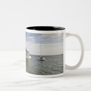 Caneca De Café Em Dois Tons Seychelles, Ilha de Praslin, Anse Bois de Rose,