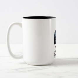 Caneca De Café Em Dois Tons Shadow Forest Minimalist Mental Health Mug