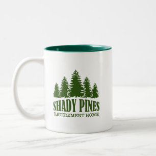 Caneca De Café Em Dois Tons Shady Pines Mug