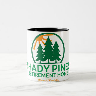 Caneca De Café Em Dois Tons Shady Pines Mug