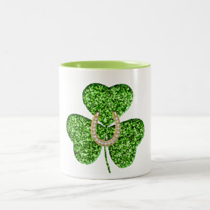 Caneca De Café Em Dois Tons Shamrock and Horserrady Mug