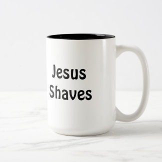 Caneca De Café Em Dois Tons Shaves de Jesus