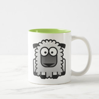 Caneca De Café Em Dois Tons Shawn os carneiros