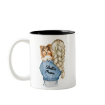 Sheltie Mama Blonde com Sable