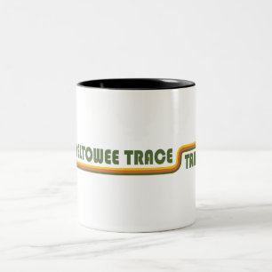 Caneca De Café Em Dois Tons Sheltowee Trace do Kentucky Tennessee