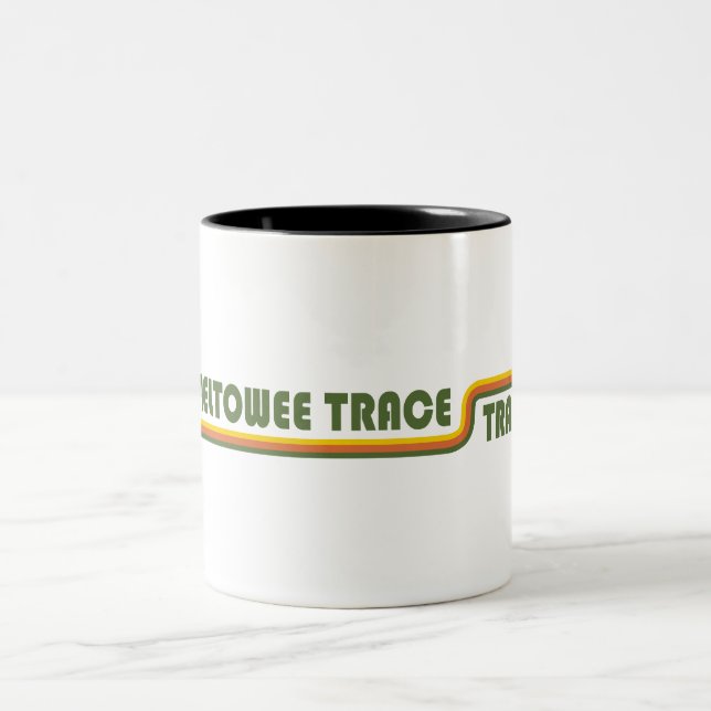 Caneca De Café Em Dois Tons Sheltowee Trace do Kentucky Tennessee (Centro)