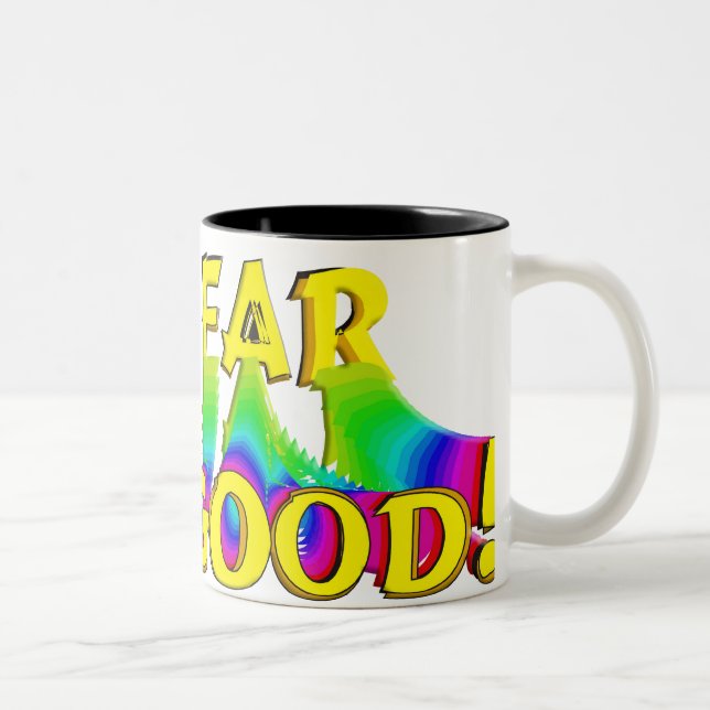 Caneca De Café Em Dois Tons Shfar Sho Good (Direita)