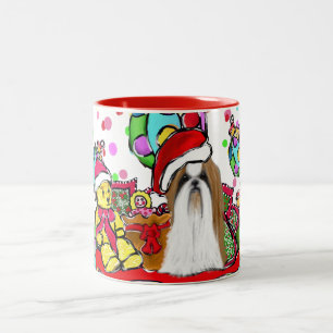 CANECA DE CAFÉ EM DOIS TONS SHIH TZU
