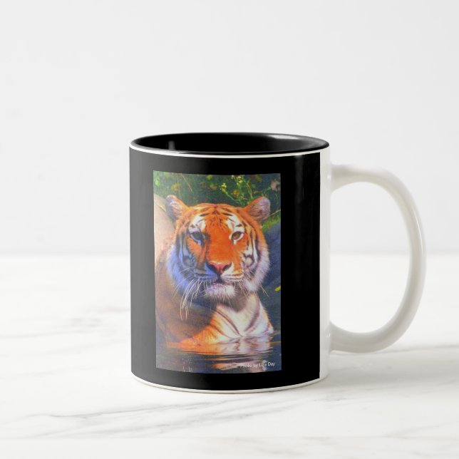 Caneca De Café Em Dois Tons Siberian Tiger Mug (Direita)
