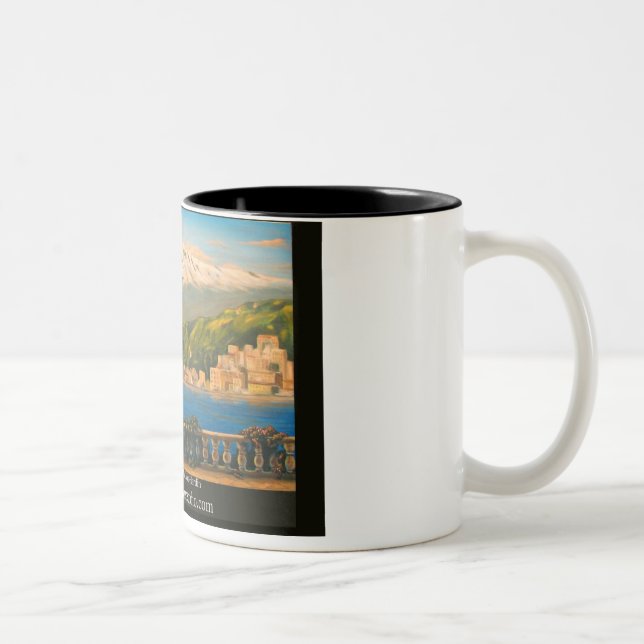 Caneca De Café Em Dois Tons Sicília (Direita)
