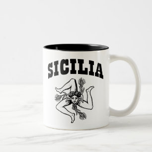 Caneca De Café Em Dois Tons Sicilia