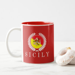 Caneca De Café Em Dois Tons Sicília Classico