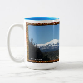 Caneca De Café Em Dois Tons Sierra Blanca, Novo México Mug