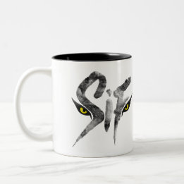Caneca De Café Em Dois Tons Sif, a grande tipografia do lobo cinzento