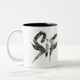 Caneca De Café Em Dois Tons Sif, a grande tipografia do lobo cinzento