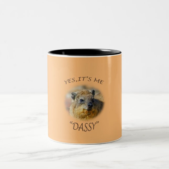 Caneca De Café Em Dois Tons SIM, é MIM, "DASSY " (Centro)