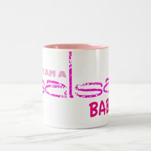 Caneca De Café Em Dois Tons Sim, eu sou um bebê da salsa
