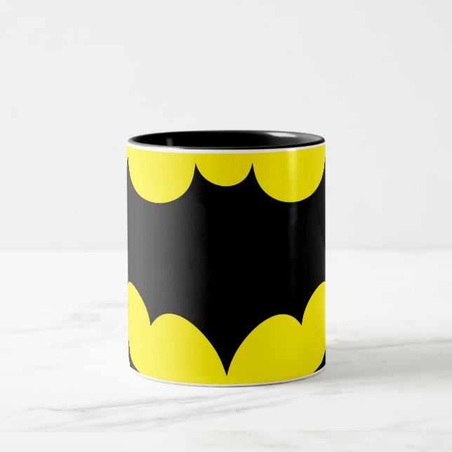 Caneca De Café Em Dois Tons Símbolo Batman (Centro)