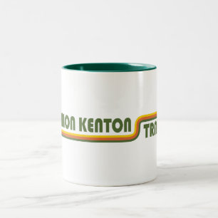 Caneca De Café Em Dois Tons Simon Kenton Trail Ohio
