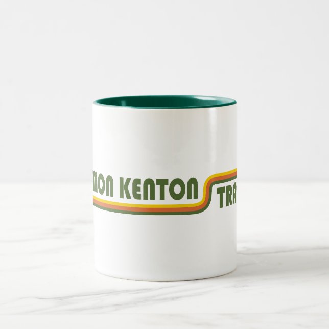 Caneca De Café Em Dois Tons Simon Kenton Trail Ohio (Centro)
