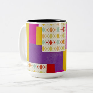Caneca De Café Em Dois Tons Simplesmente Padronizado