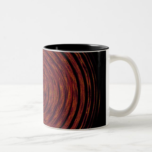 Caneca De Café Em Dois Tons Simplesmente redemoinho (Direita)