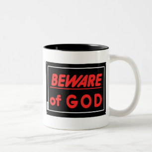 Caneca De Café Em Dois Tons Sinal de Deus Parody Yard