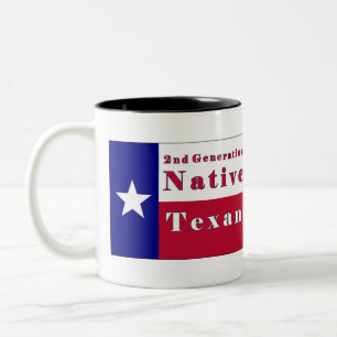 Caneca De Café Em Dois Tons Sinalizador de Texto Nativo de Geração de segundo